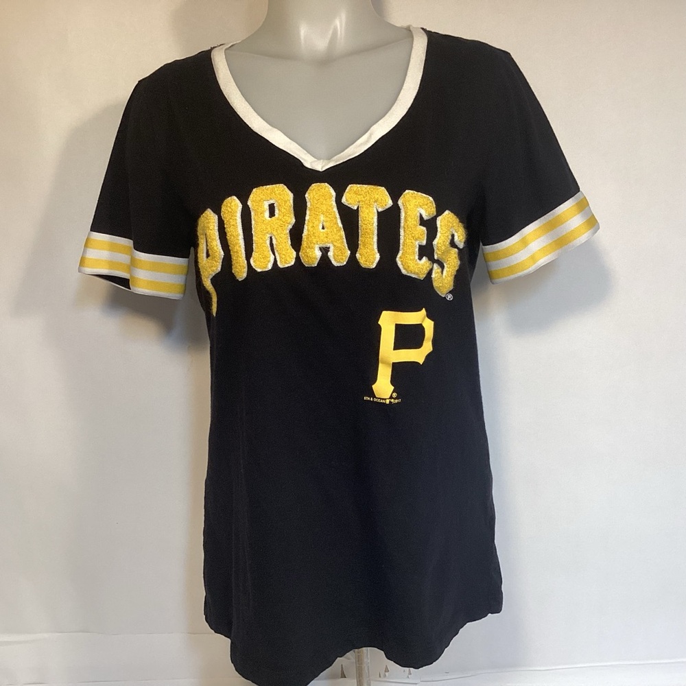 Pittsburgh Pirates Women’s Baseball Jersey 5th & Ocean by New Era size large